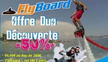 Offre duo Jet Ski Flyboard - Bonjour Fun