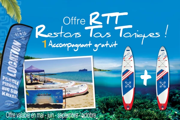 Offre RTT = 1 accompagnant gratuit - Bonjour Fun