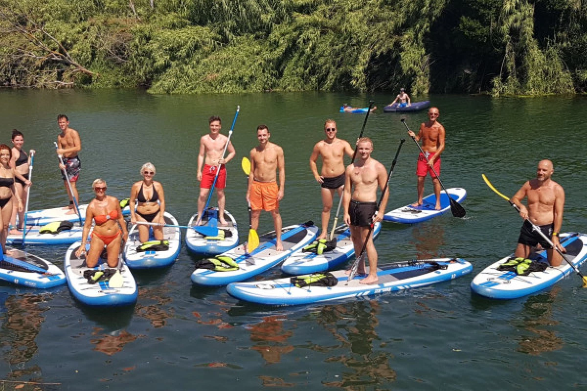 Paddle sur la rivière de l''Argens - Saint Aygulf - Bonjour Fun