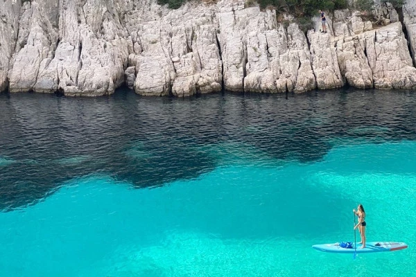 Paddle Calanques Cassis: Port-Miou, Port-Pin, En-Vau - Bonjour Fun