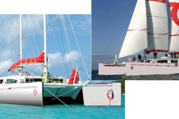 Privatisation maxi catamaran "Ataraxie" - Saint Raphaël - Bonjour Fun