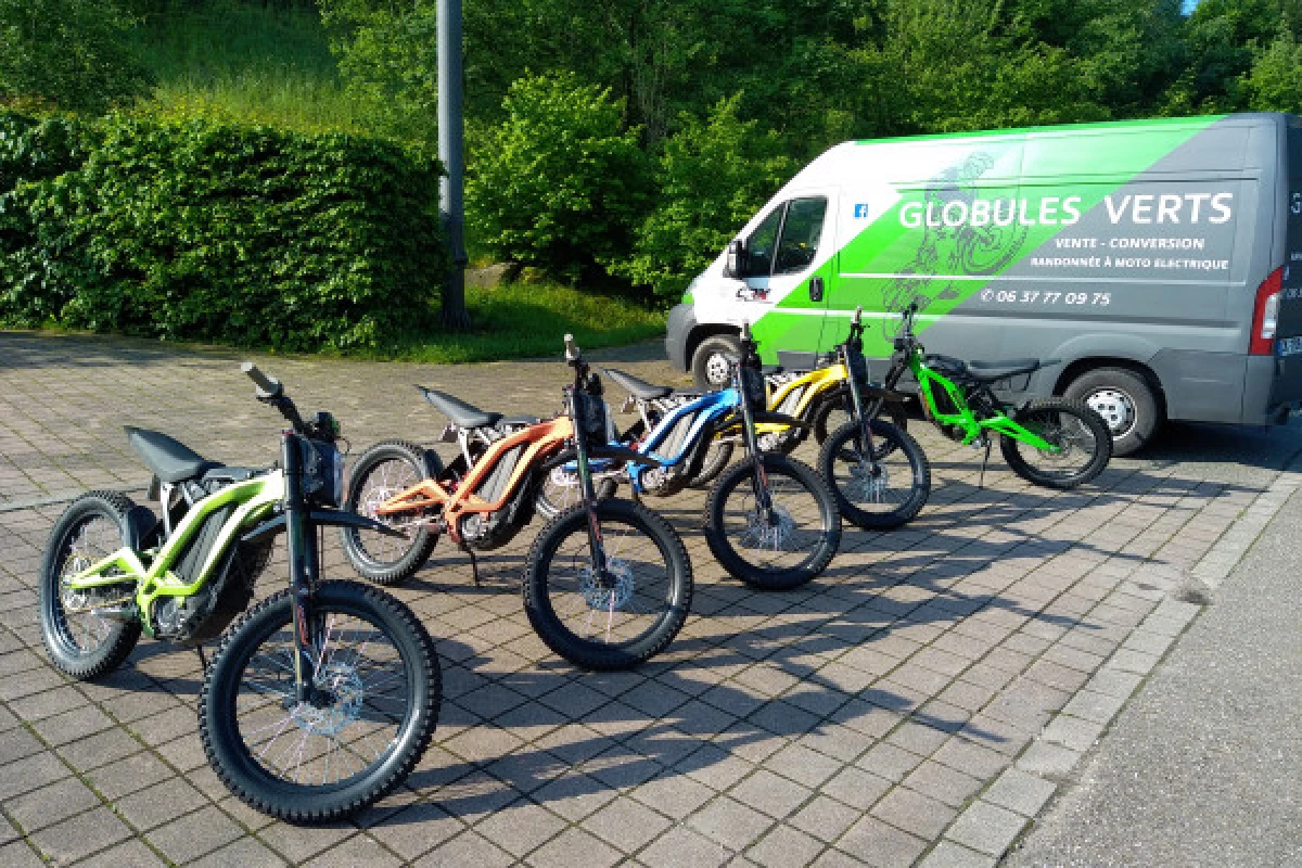 Randonnée à moto électrique dans le Val d'Argent - Bonjour Fun