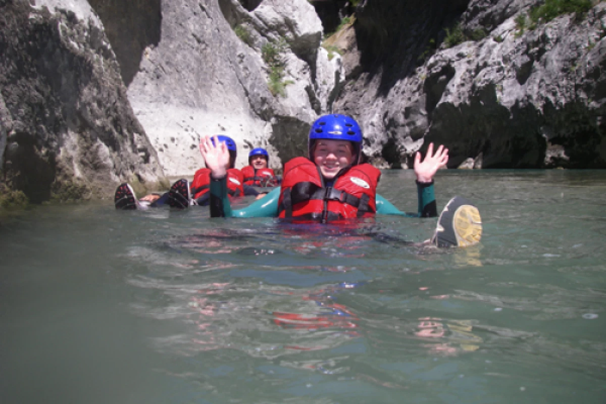 Randonnée aquatique dans le Grand Canyon du Verdon - Bonjour Fun