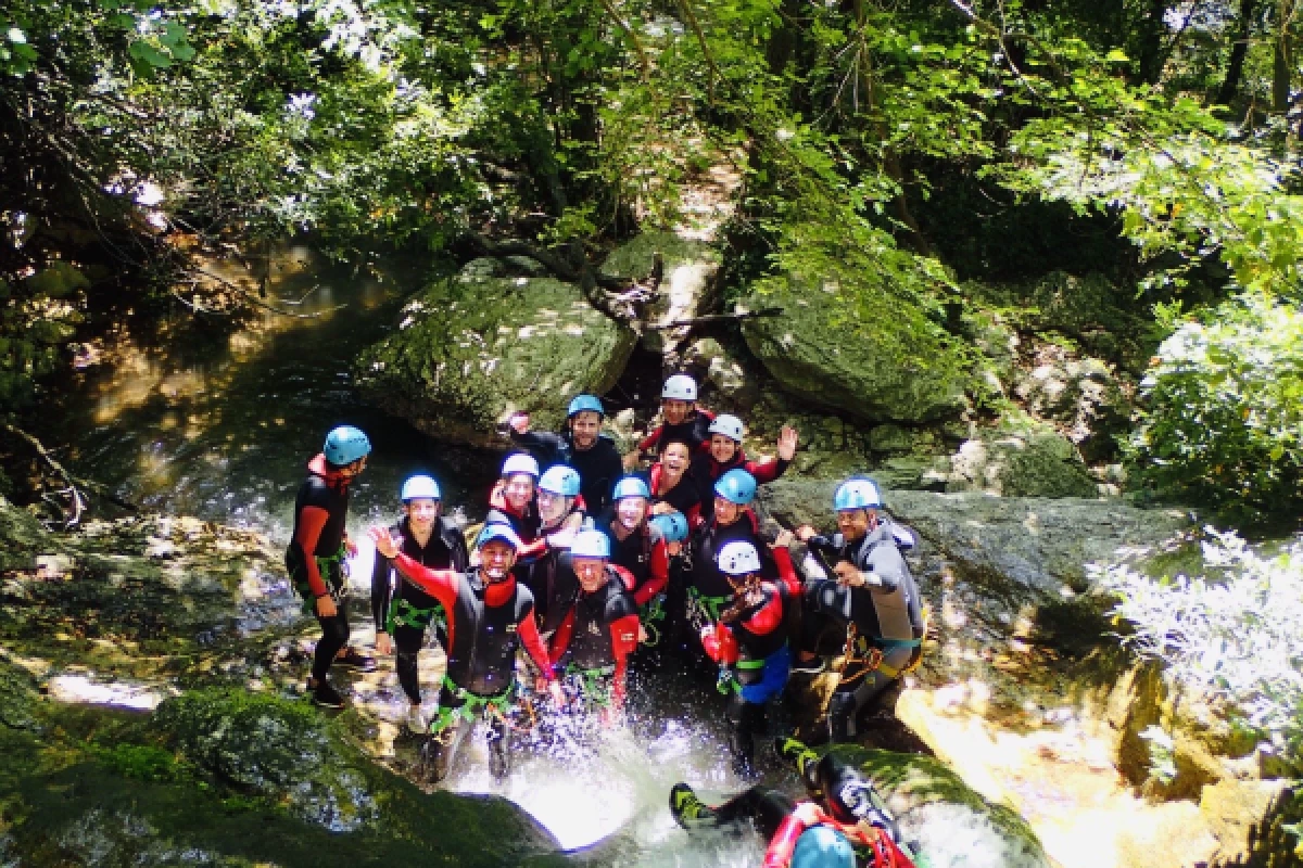 Randonnée aquatique Gorges du Loup - Bonjour Fun