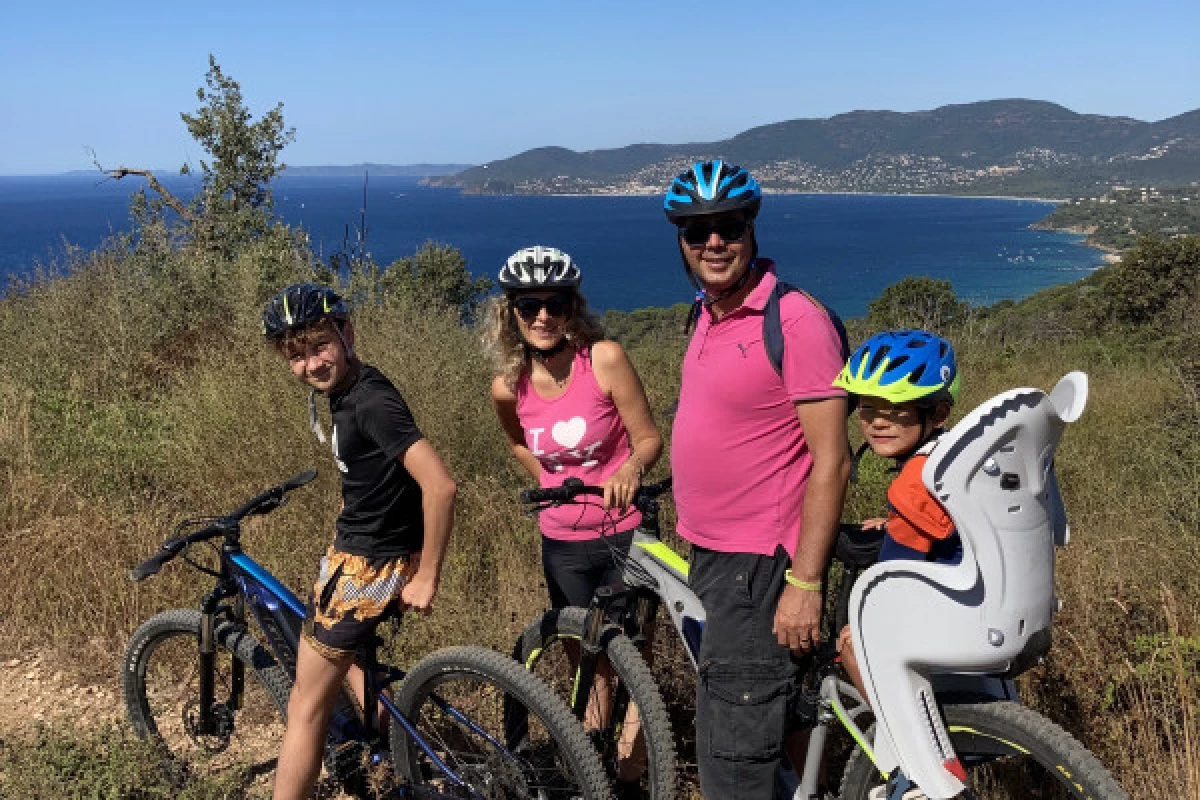 Randonnée VTT électrique St-Tropez - Bonjour Fun