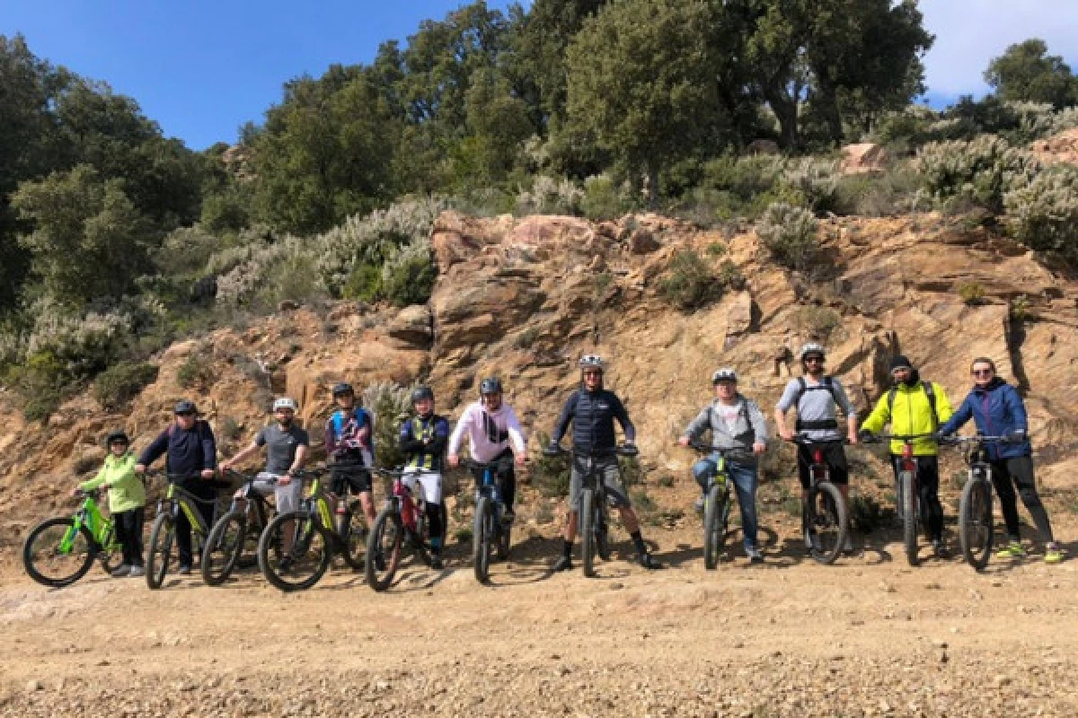 Randonnée VTT électrique St-Tropez - Bonjour Fun