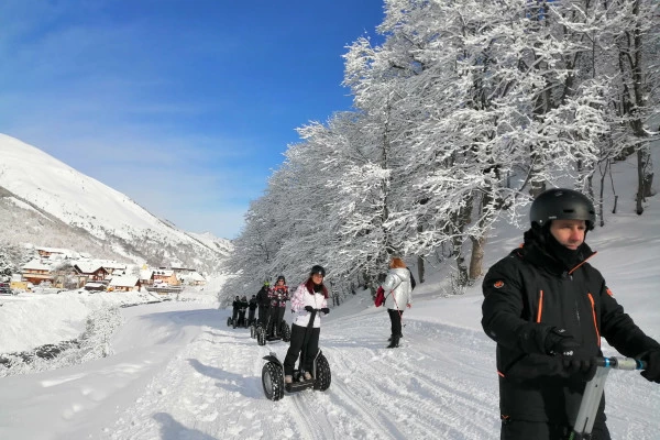 Randonnée  Segway 1h30 - Valloire hiver - Bonjour Fun