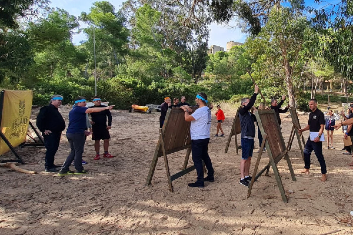 Teambuilding aventure sur la plage  - Bonjour Fun