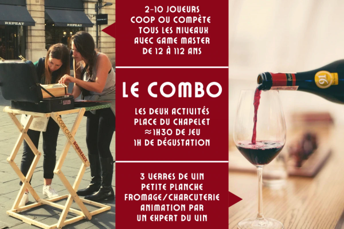 Escape game urbain "Le Crâne de Goya" & dégustation vins - Bonjour Fun