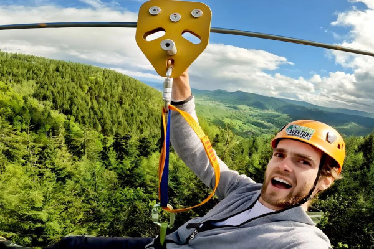 Verti'Câble - Parc Alsace Aventure - Bonjour Fun