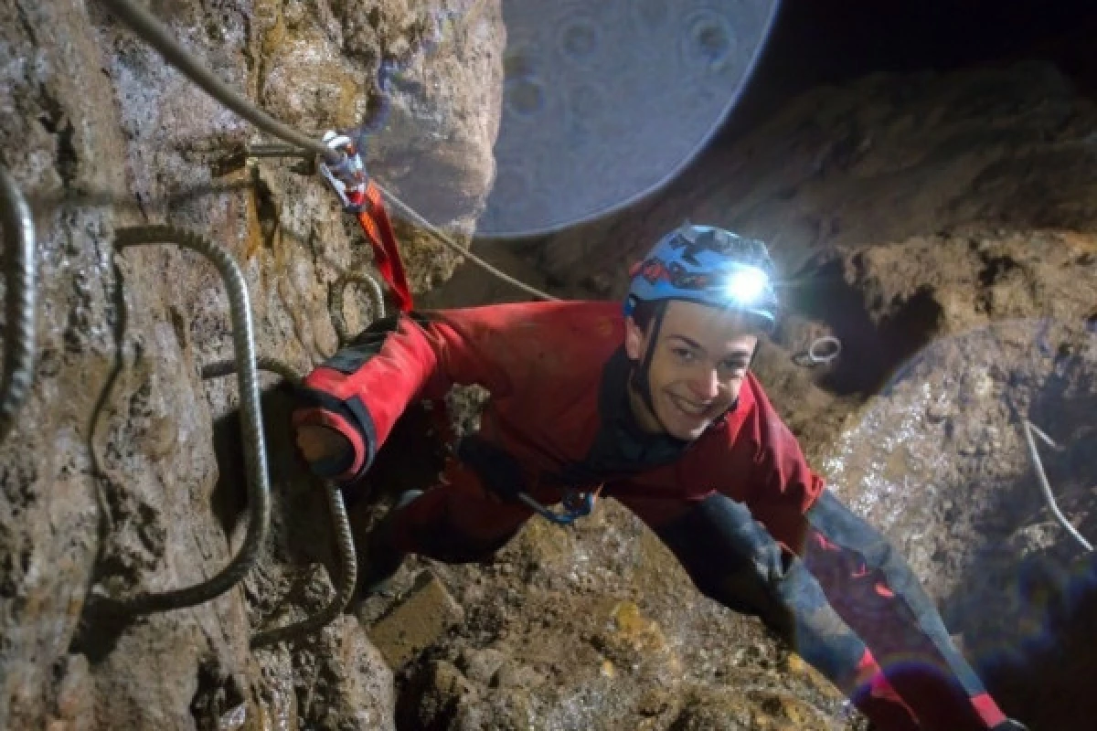 Via Ferrata Souterraine | Tellure mine d'argent - Bonjour Fun