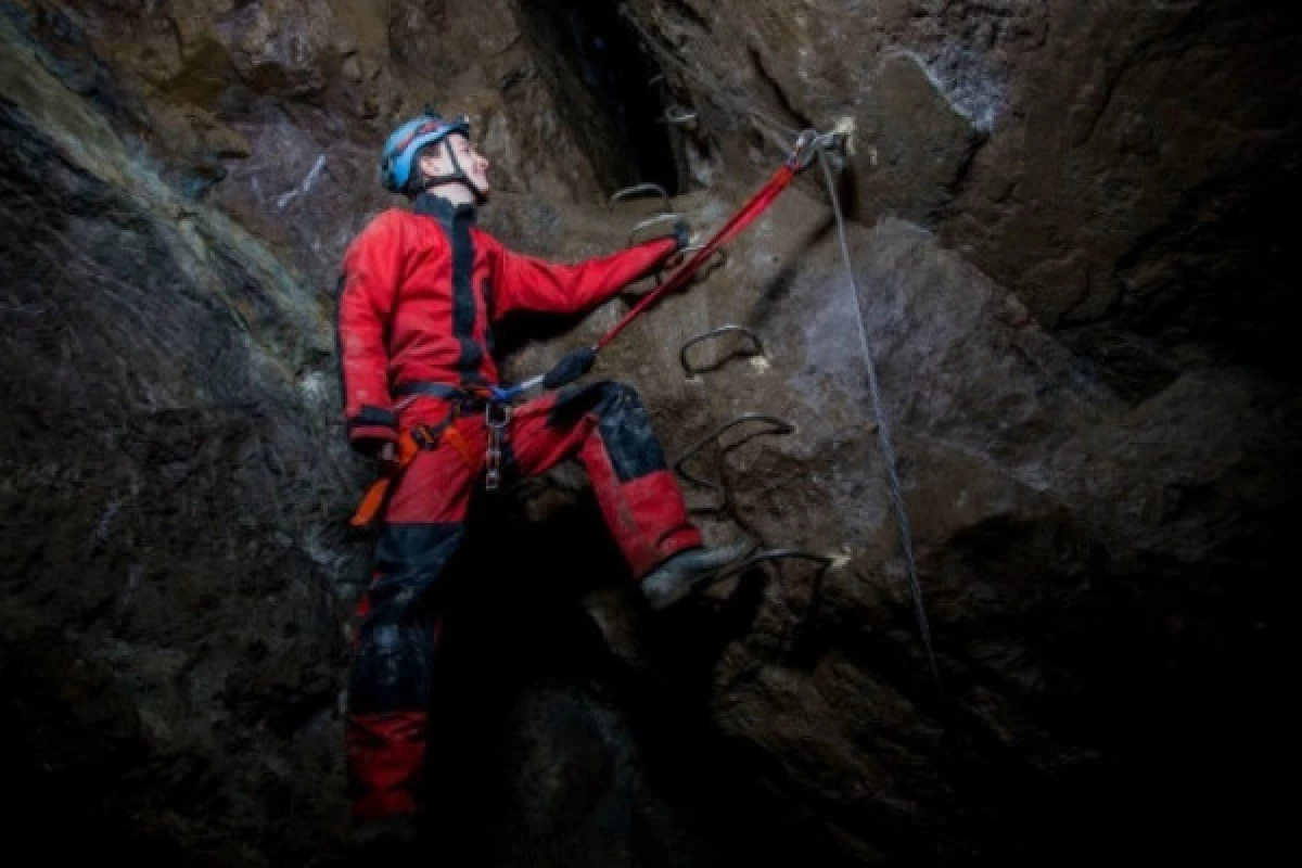 Via Ferrata Souterraine | Tellure mine d'argent - Bonjour Fun