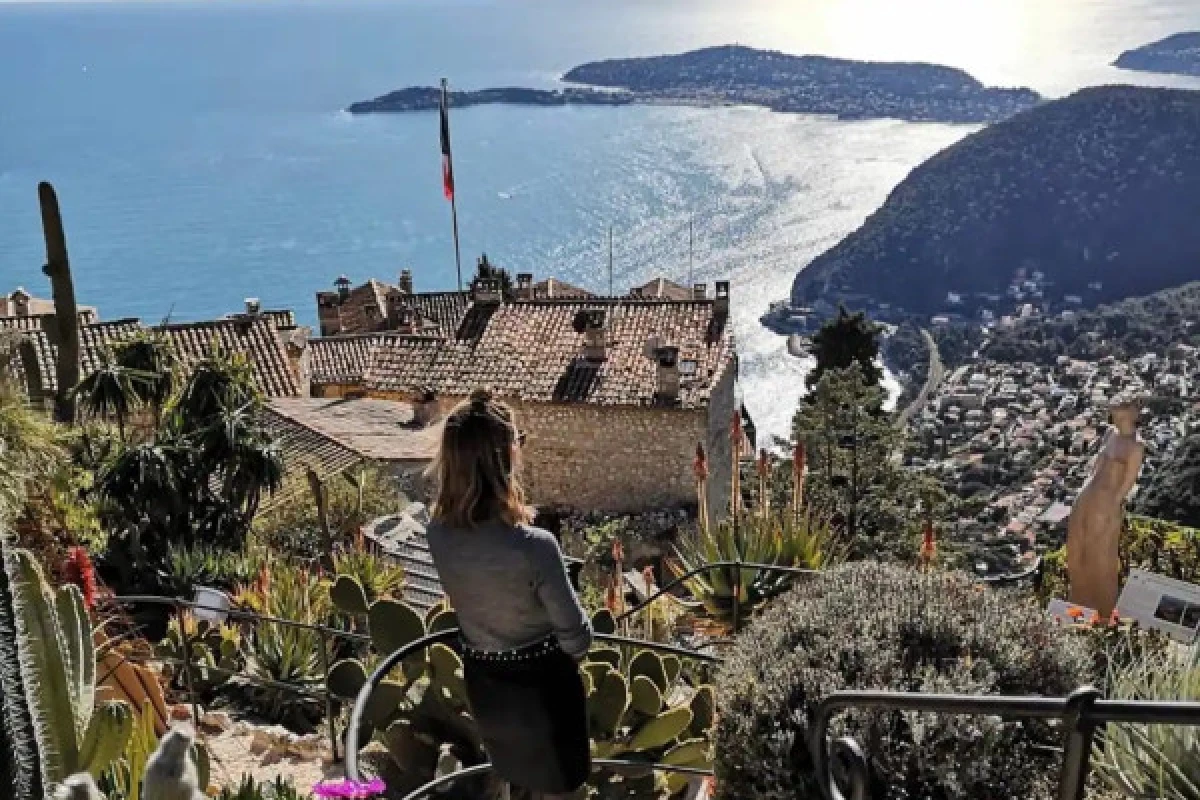 Visite d'Eze Village en vélo électrique depuis Nice - Bonjour Fun