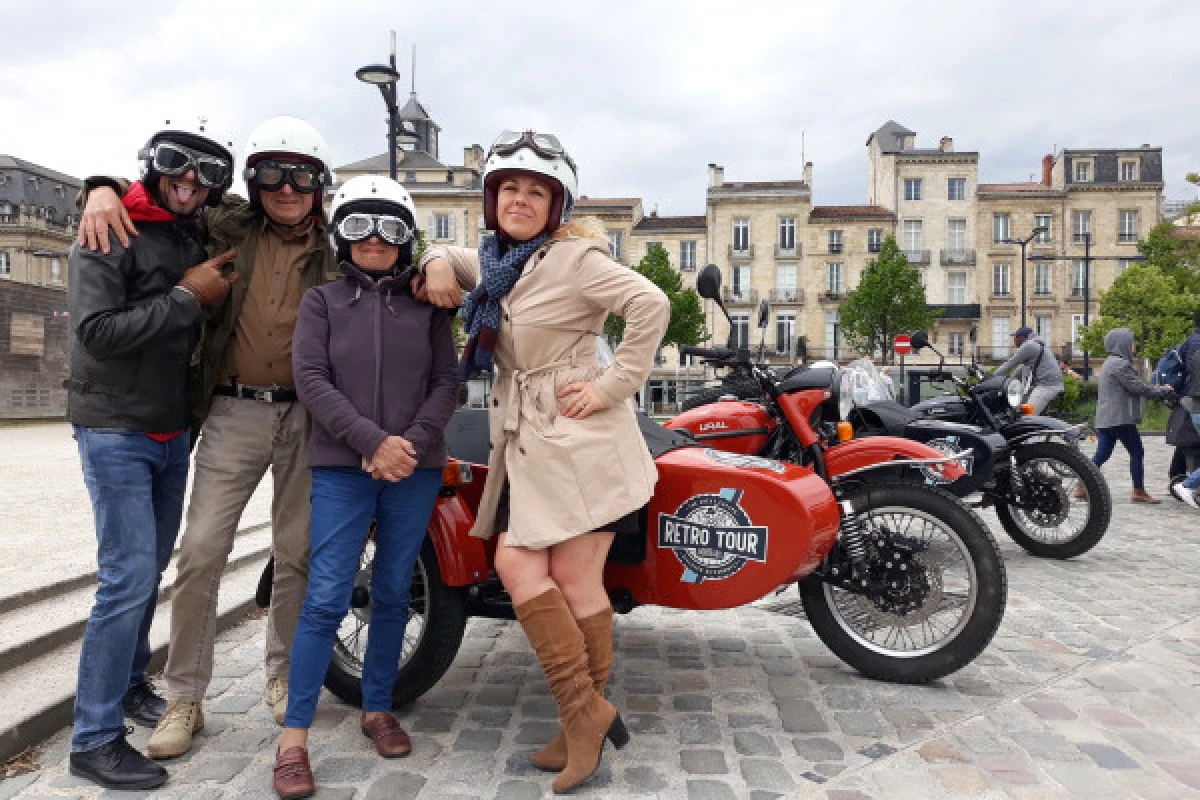 Visite de Bordeaux en side-car - Bonjour Fun