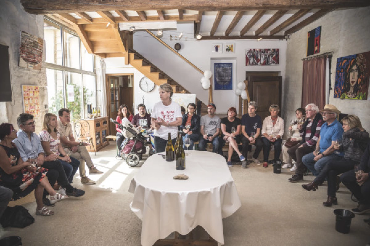 Visite et dégustation Chablis au Domaine Clotilde Davenne en français - Bonjour Fun