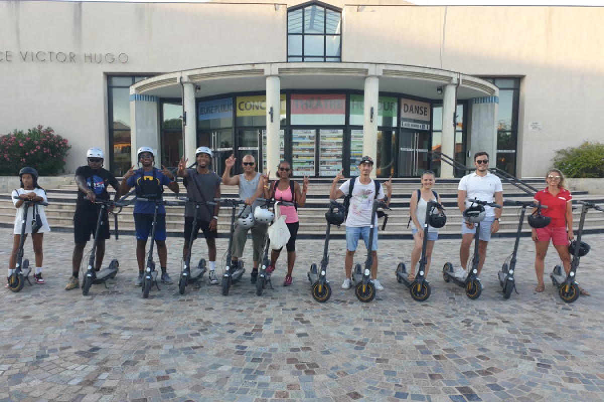 Visite guidée Puget et viticole trottinette électrique - Bonjour Fun