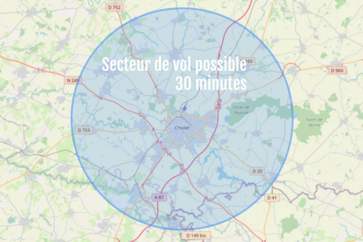 Vol d'initiation 30 minutes - Bonjour Fun