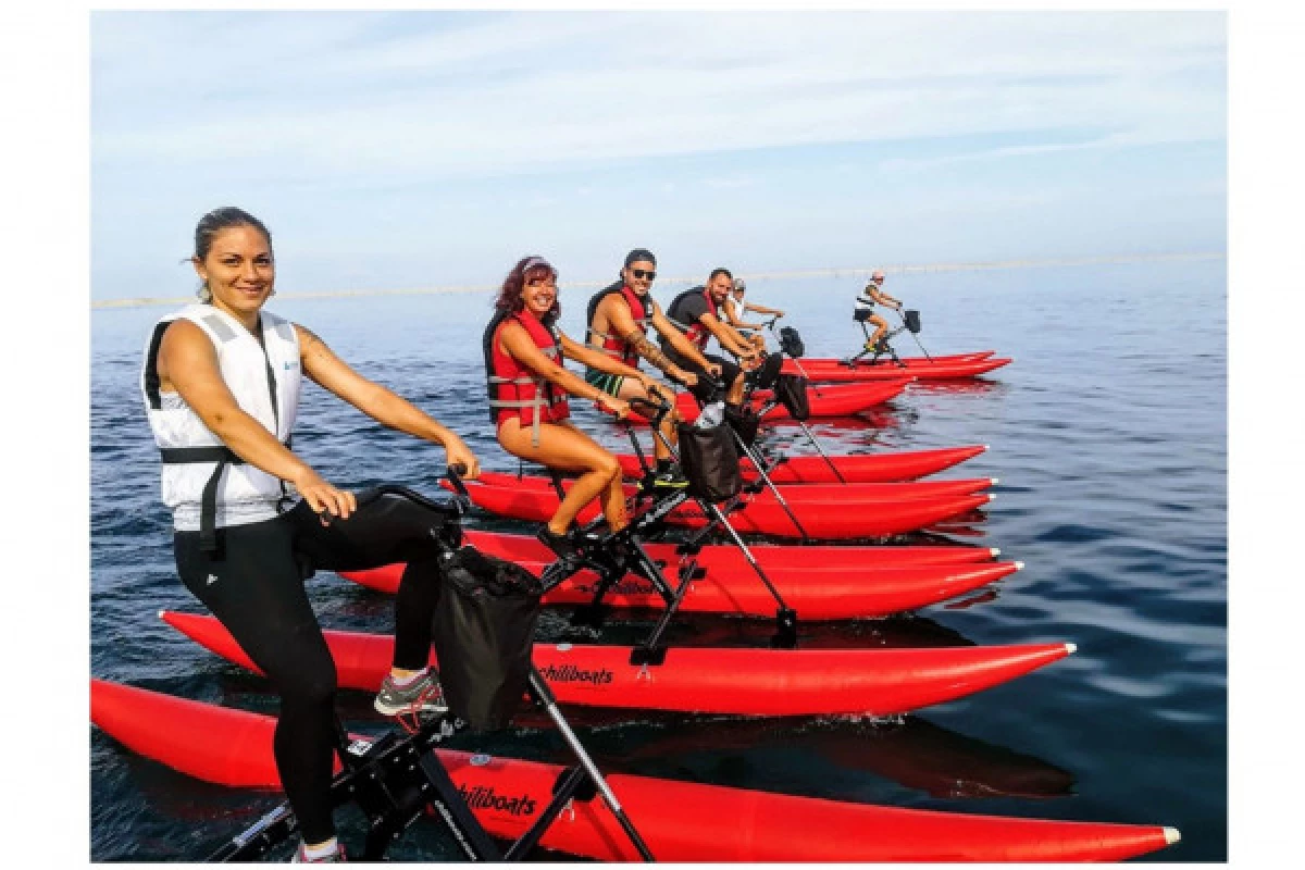 Waterbike sur la rivière de l'Argens - Saint Aygulf - Bonjour Fun