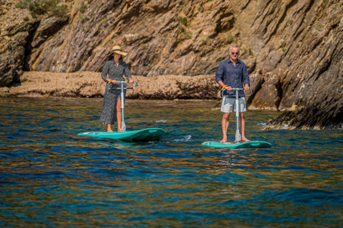 WGP EL MORITTO PLAGE - Location de paddles électriques avec guidon - Bonjour Fun